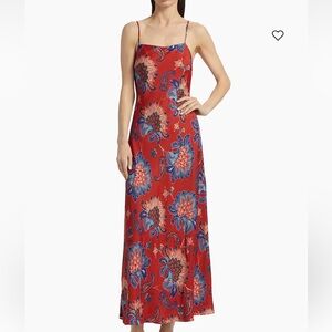 Farm Rio red luang maxi dress - new with tags